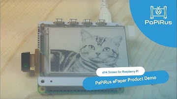 PaPiRus ePaper eInk Screen for Raspberry Pi