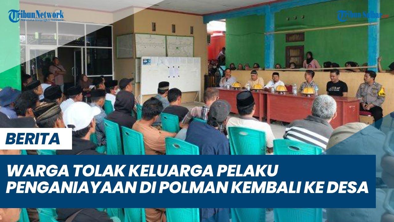 Mediasi Gagal, Warga Tolak Keluarga Pelaku Penganiayaan di Polman kembali ke Desa Landi Kanusuang