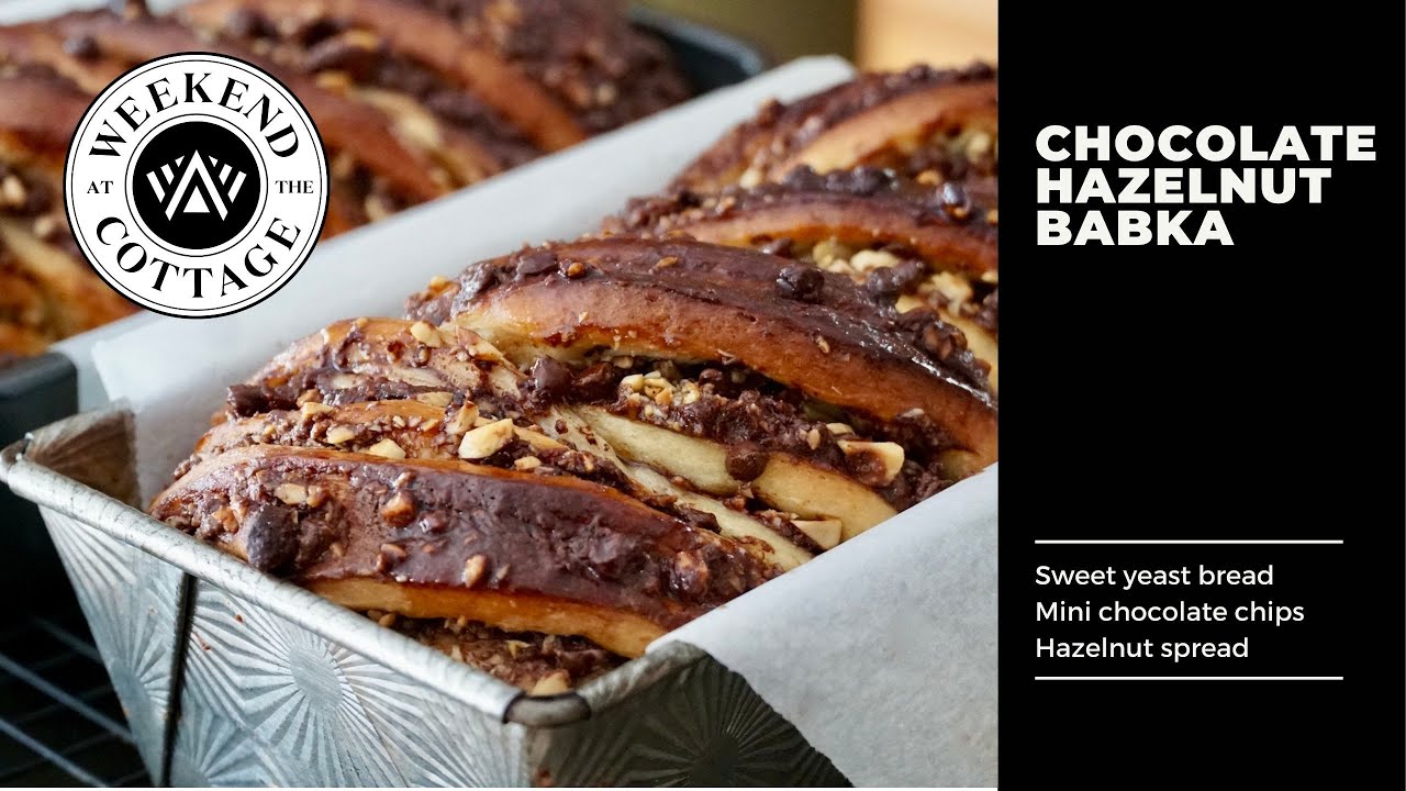 CHOCOLATE HAZELNUT BABKA Recipe YouTube