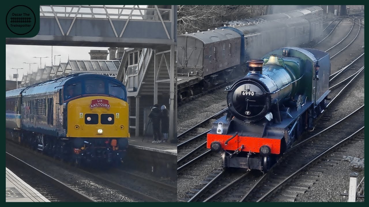 G.C.R Winter Steam Gala, 45118 on the Peak Broadsman and Colas Rail movements at LBO | 24/01/26