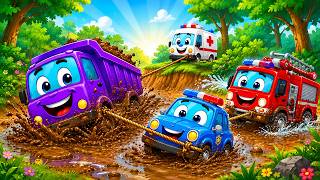 The Truck Plunges Into The Lake — Rescue Team Arrives Just In Time! 🚛💦 | Vehicles Animation