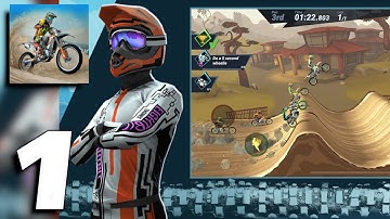 Mad Skills Motocross 3 - Gameplay Part 1 (Android, iOS) - All Levels