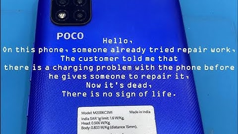 Poco C3 Dead Solution | Charging Problem Repair | Charging IC Replace
