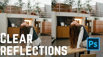 How to Remove Reflection with Camera Raw Filter in Photoshop