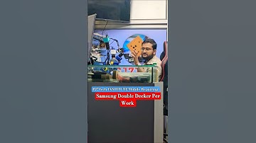 Samsung Double Decker CPU Work #mobilerepairing #repairing #mobilerepaircourse
