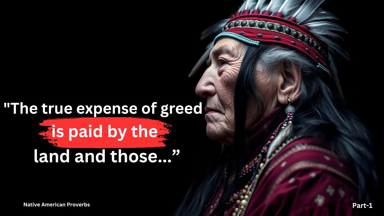 These Native American Proverbs Are Life Changing - YouTube