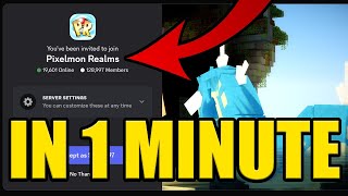 HOW to JOIN PIXELMON REALMS DISCORD SERVER ✅PC & MOBILE✅ screenshot 4