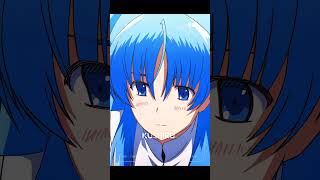 Blue Hair Anime Girls 4K Edit