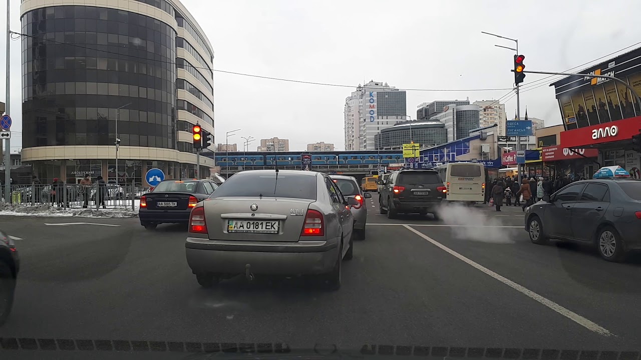 Проезд авто по кольцу