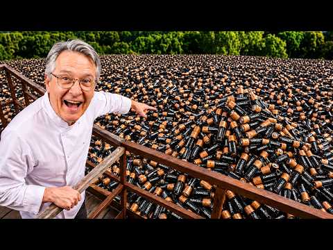 No more gas cylinders! How i made free gas all year from old AA batteries 😱