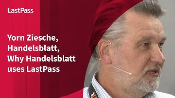 Why Handelsblatt uses LastPass | WiWo Cyber Protection Day