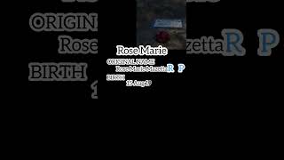 Famous 【visit to a grave】Rose Marie【Famous Memorial】#rip #gravestones Profile