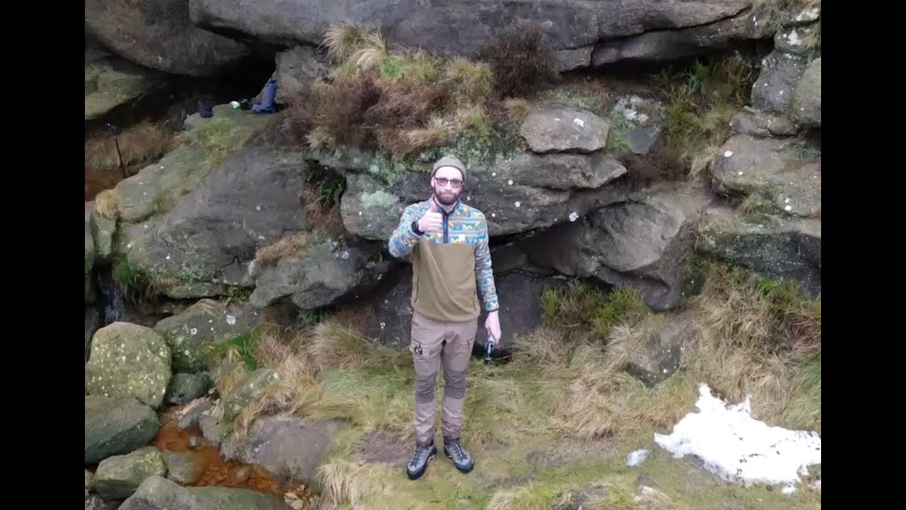 Solo hike / Scramble - Crowden Clough, kinder and down via Jacobs ladder