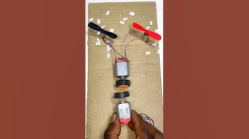 DC motor generator #dcmotor #diy #scienceproject #motor #experiment #inventions