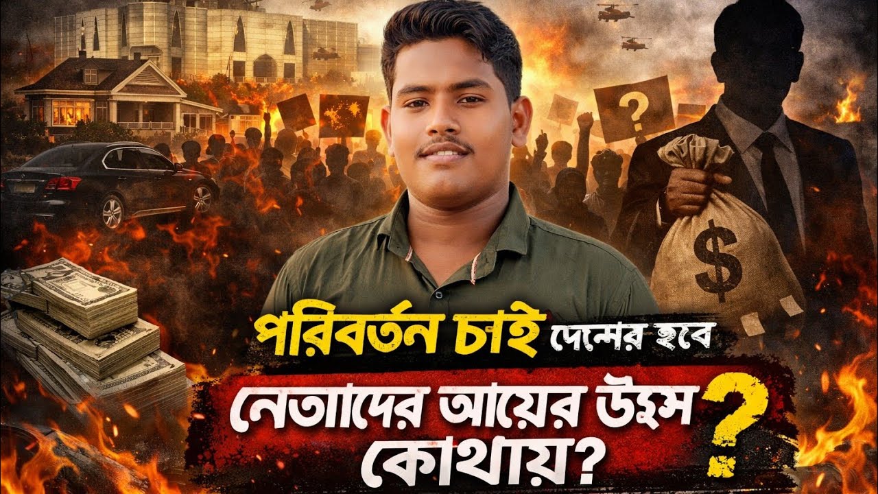 নেতাদের আয়ের উৎস কোথায়? | পরিবর্তন চাই | প্রতিবাদী র‍্যাপ গান | Noman Khan 