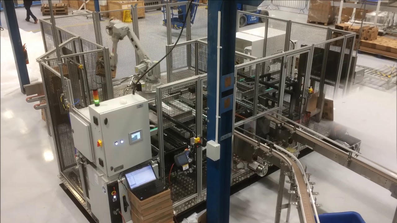 Ingenia twin collator box packing - YouTube