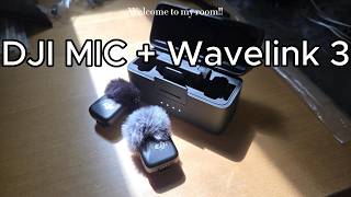 You Can use Dji mic's in Wave Link 3.0