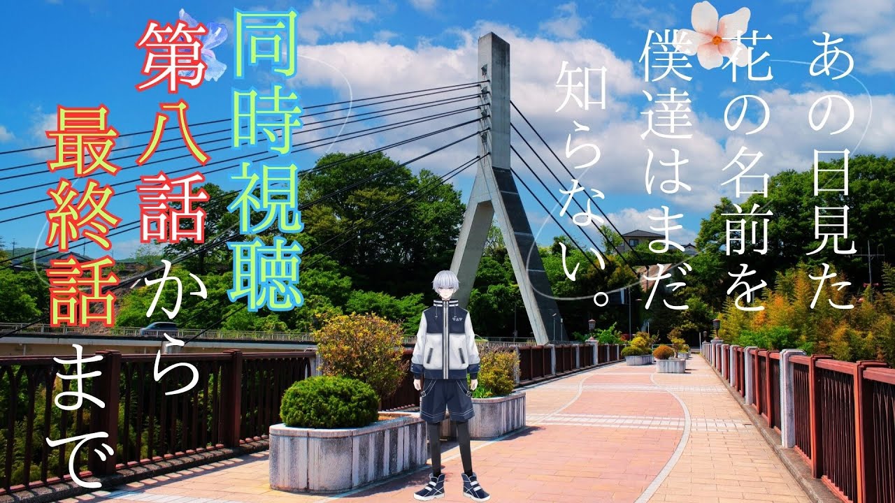 【同時視聴】『あの日見た花の名前を僕達はまだ知らない。』第8話～最終話【ネタバレ厳禁】