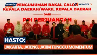 PDIP Umumkan 169 Bacalon Kepala Daerah dan Wakil Maju Di Pilkada 2024