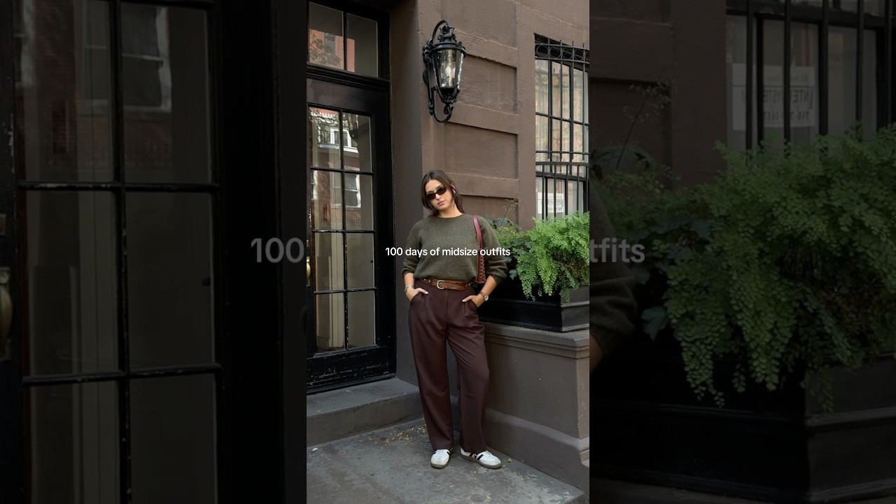 100 days of midsize outfits 