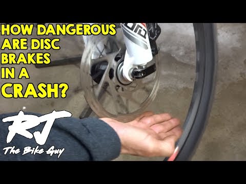 How Dangerous Are Bike Disc Brakes In A Crash?