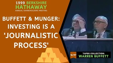 Warren Buffett & Charlie Munger: How to Invest For Beginners | BRK 1999【C:W.B Ep.167】