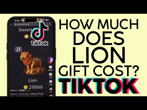 What Is The Lion Gift On Tiktok | How Much Lion Gift Cost On Tiktok Live 2022