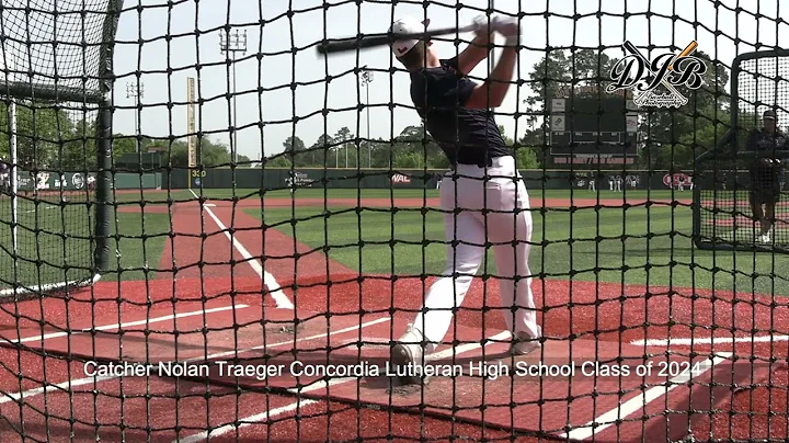 Catcher Nolan Traeger Concordia Lutheran High Scho...