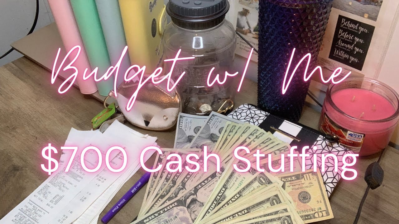 BUDGET W/ ME | $700 CASH STUFFING | LOW INCOME | PAYCHECK # 2 | BI ...