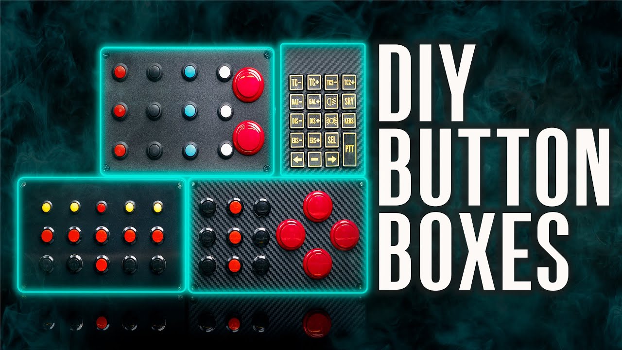 DIY Sim Racing Button Box  Cheap and Simple! 