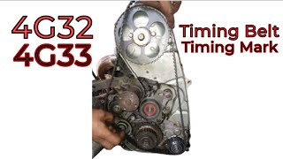 Timing Belt Replacement | Mitsubishi Lancer 4G32 4G33 Engine #automotive