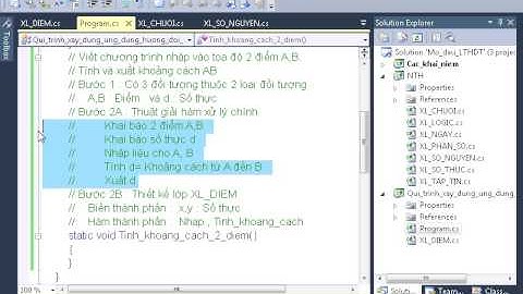 Tự học C#  lập trình hướng đối tượng Qui trình xây dựng ứng dụng hướng đối tượng