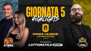 D-POWER vs TRM FC | Highlights | Round 05 | Split 2 | KINGS LEAGUE LOTTOMATICA.SPORT ITALY