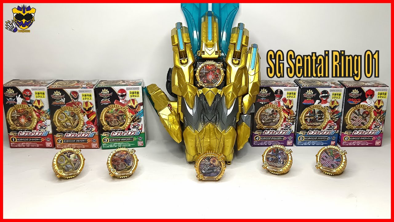 Unboxing Shokugan Sentai Ring 01 | No. 1 Sentai Gozyuger