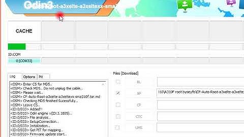 Samsung  a310f root with odin just one click