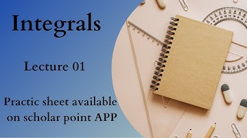INTEGRAL CHAPTER LECTURE 01| CHAPTER 7 INTEGRATION | CLASS 12 CHAPTER 7 INTRODUCTION |