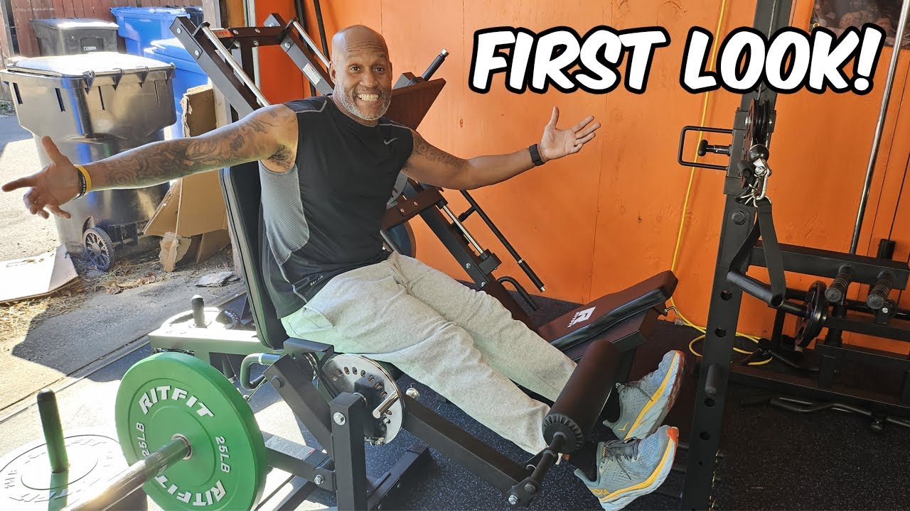 Ritfit leg extension and curl machine