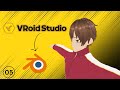 Vroid Studio To Blender in Mins | Blender Learning Day 05 in Hindi