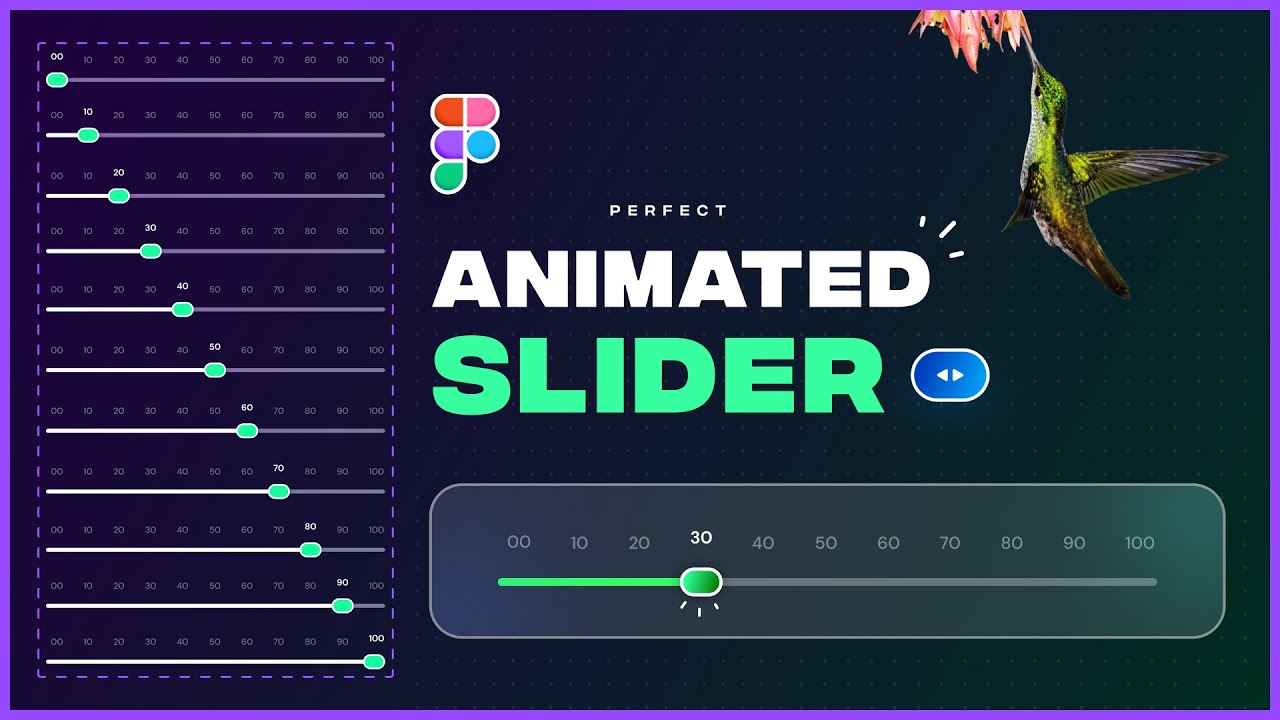Create Perfect Animated Slider in Figma | Video Tutorial - YouTube