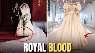15 Shocking Weird Facts About Princess Diana’s Wedding Dress !!!