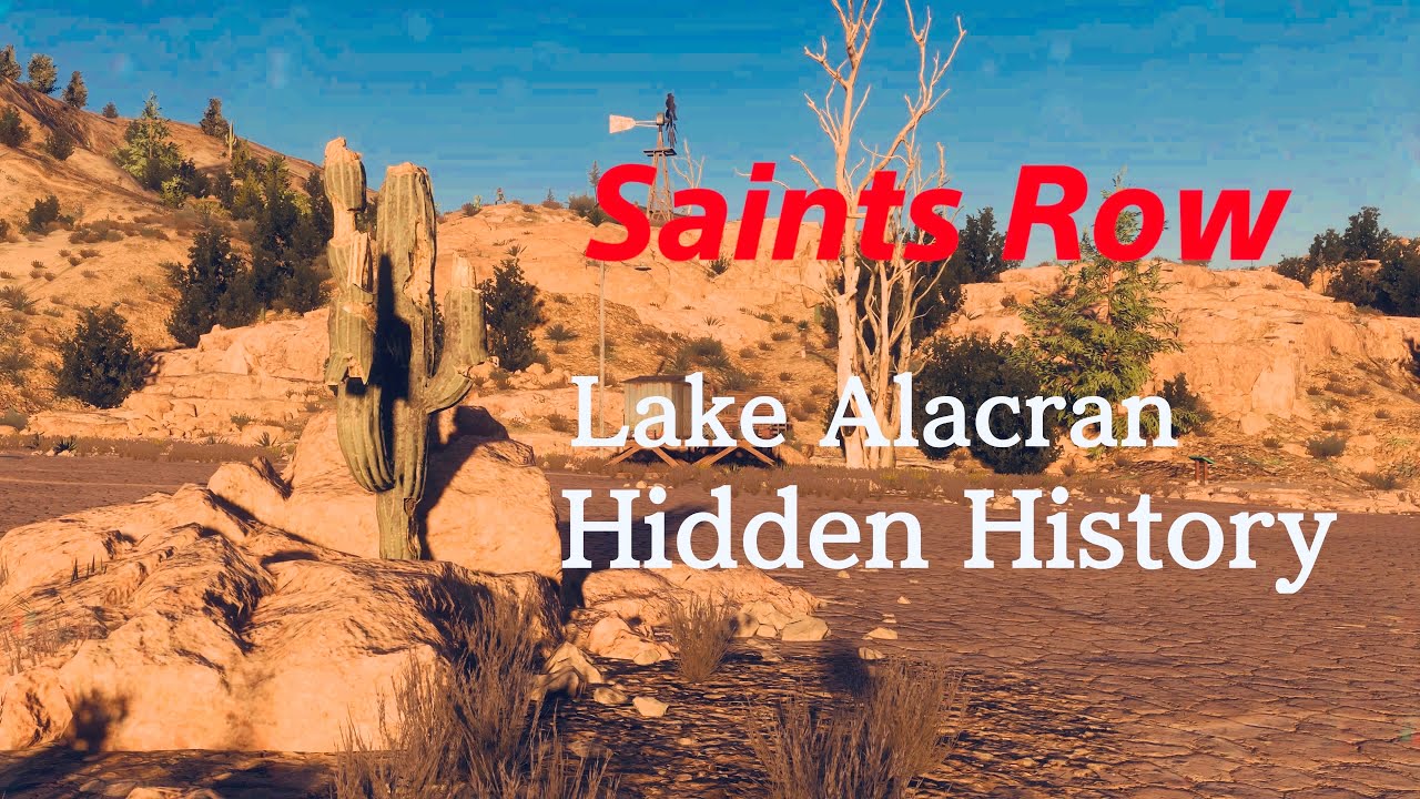 Saints Row - Lake Alacran Hidden History!!!!
