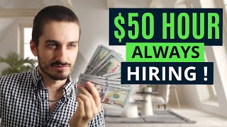 10 Online Jobs That Pay $50/hr or More
