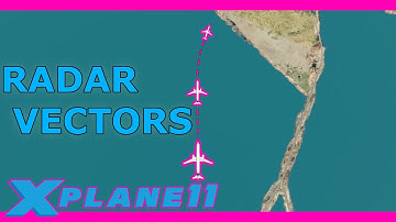 How to Radar Vector Yourself! Real Airbus Pilot ToLiss A321 Tutorial