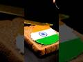 Would you eat this India Flag Toast? #asmr