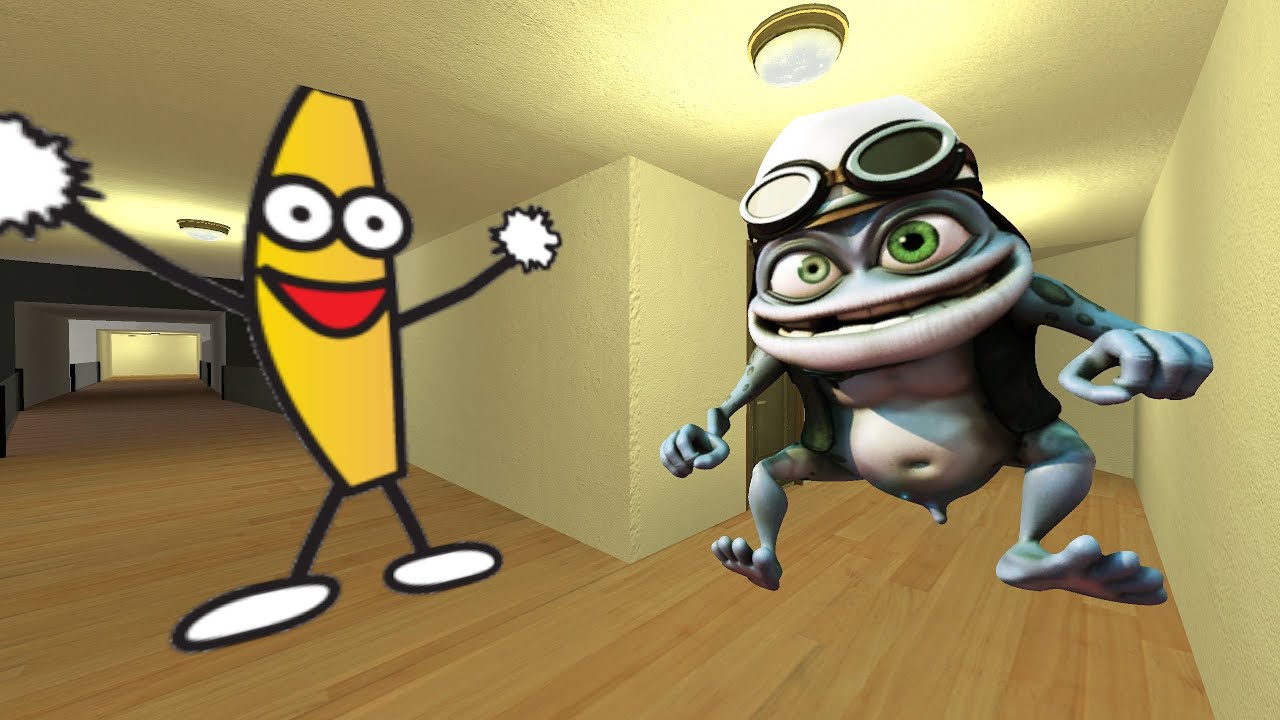 Crazy Frog And Banana Nextbot Gmod - YouTube