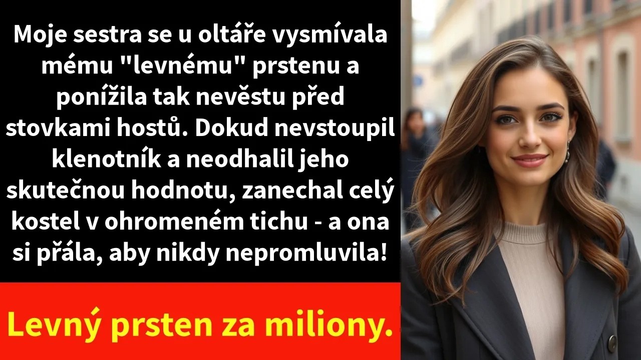 „Ten prsten je falešný!“ vykřikla Jessica přímo do mikrofonu a ukázala na mě prstem. Celý kostel zalapal po dechu. Stála jsem u oltáře s Ryanem, ruku napůl nataženou, a zírala jsem na ni v šatech,...