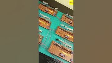 7000 12VDC bulbs controlling system with six Arduino pro-mini boards