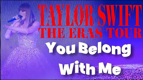 Taylor Swift - You Belong With Me - Eras Tour Live in Cardiff 4K