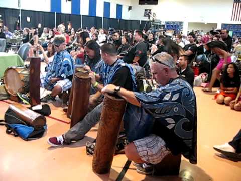 Makamae Melia O Polynesia drumming at the Na Maka ...