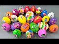 😲Surprise!! Numberblocks Lost Pink Egg! Rainbow Slime & Clay ASMR
